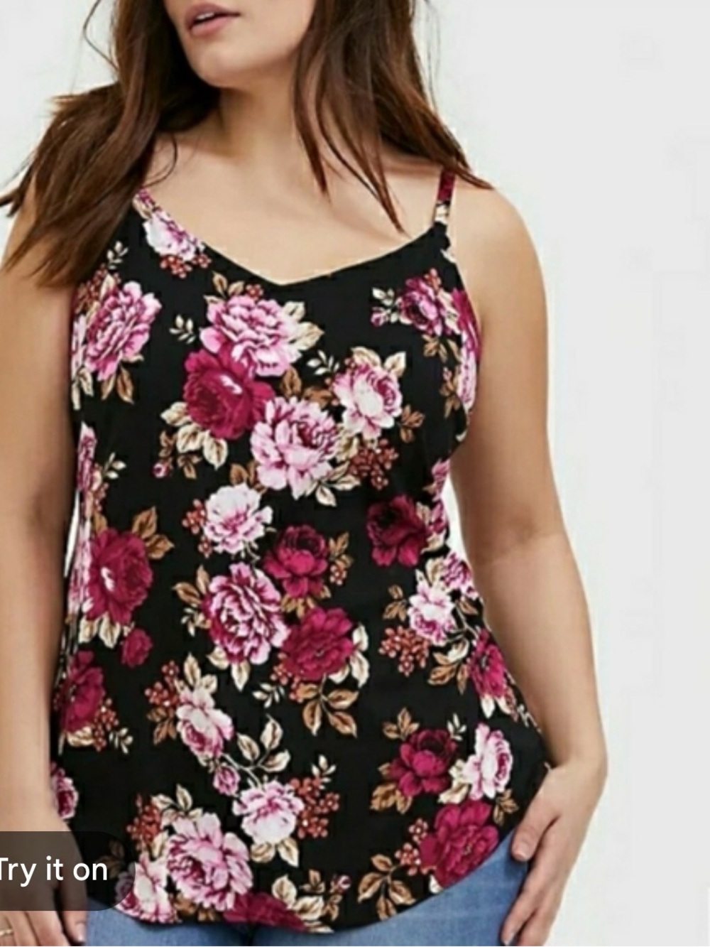 Torrid size 5 - Ava Stretch Challis Floral Cami
